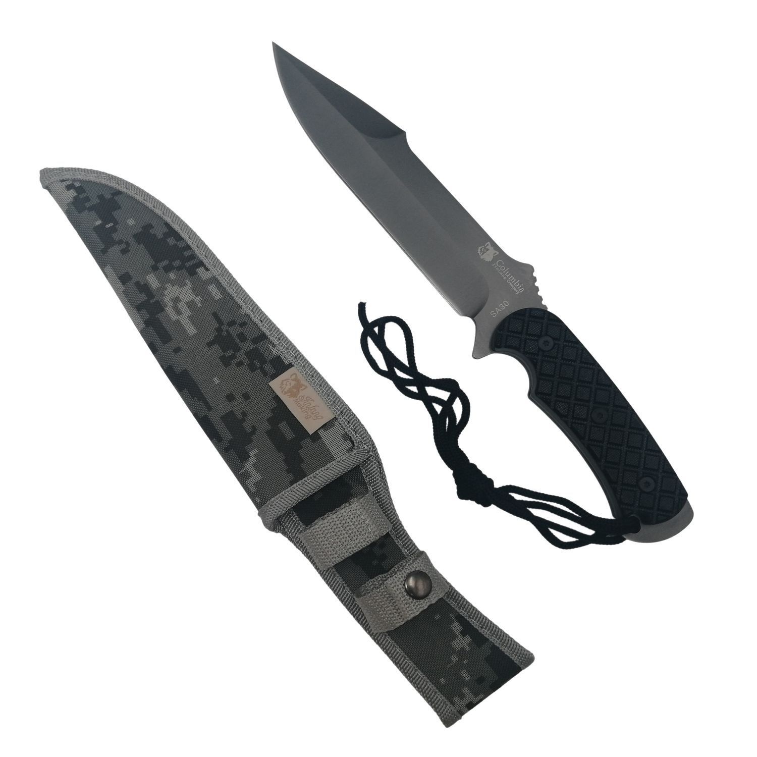 Cutit de vanatoare, camping, Digital Bowie, 31 cm, husa cadou fotografia produsului