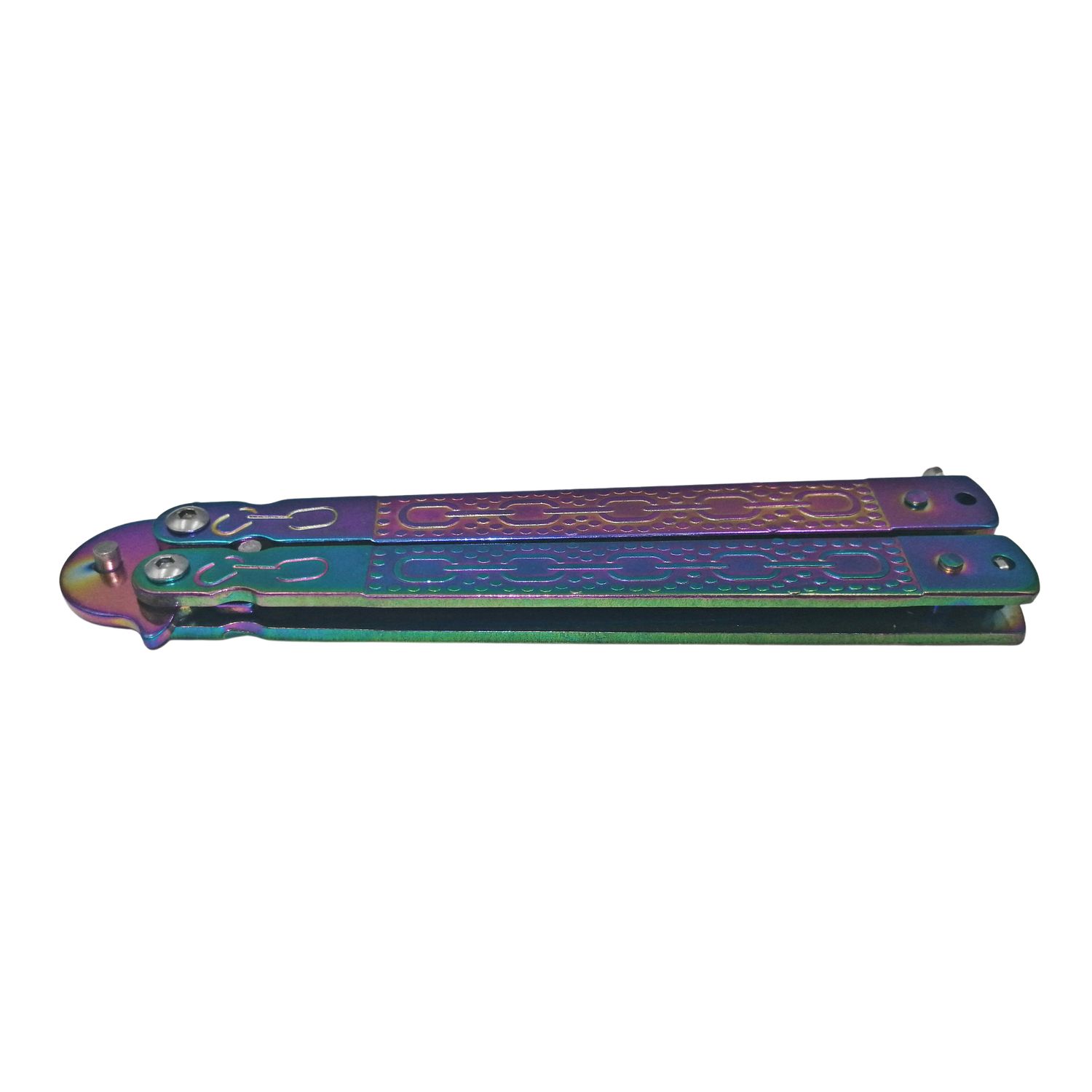 Briceag, model fluture, Chain Reaction, multicolor, 22 cm fotografia produsului View 5 L
