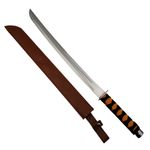 Sabie de vanatoare, Ninja Path, maner lemn, 70 cm, teaca inclusa fotografia produsului
