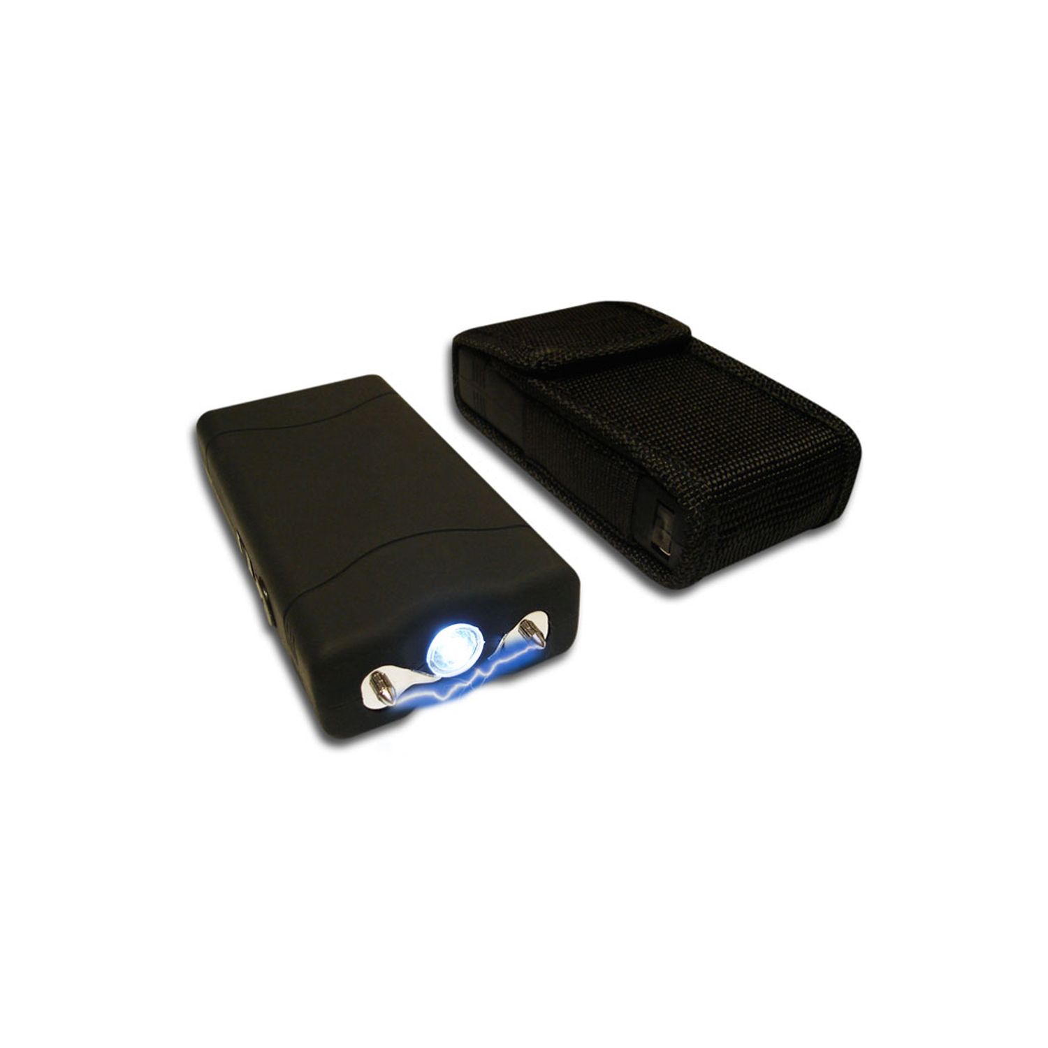 Pachet electrosoc TW 309, 2.5 mil V, 12 cm si mini electrosoc cu lanterna, 800 T, negru fotografia produsului View 3 L