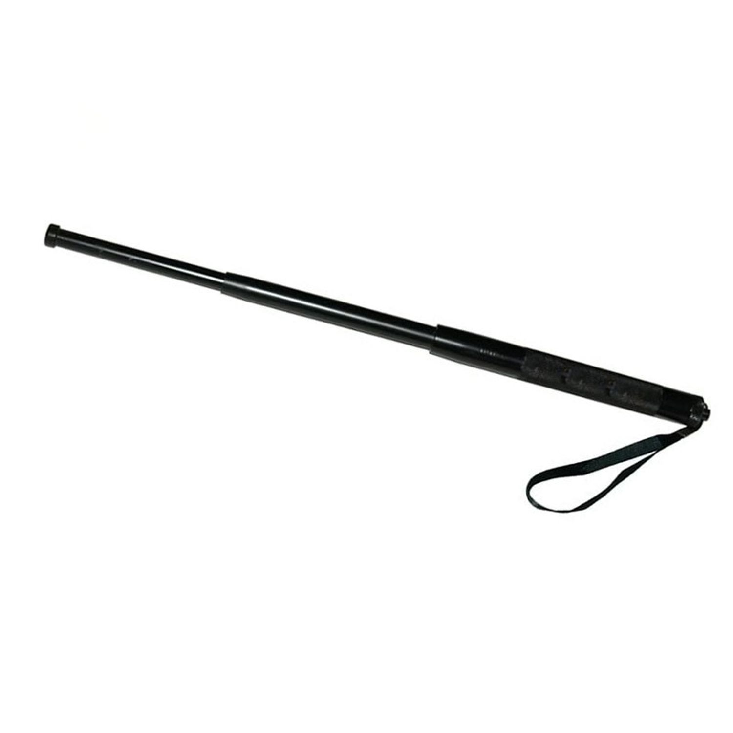 Baston telescopic 50 cm, negru, 3 sectiuni, husa cadou fotografia produsului View 2 L