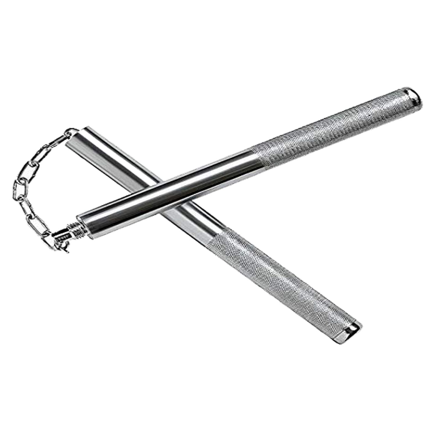 Nunceag-nunchucku, metalic, argintiu, 27 cm fotografia produsului View 4 L