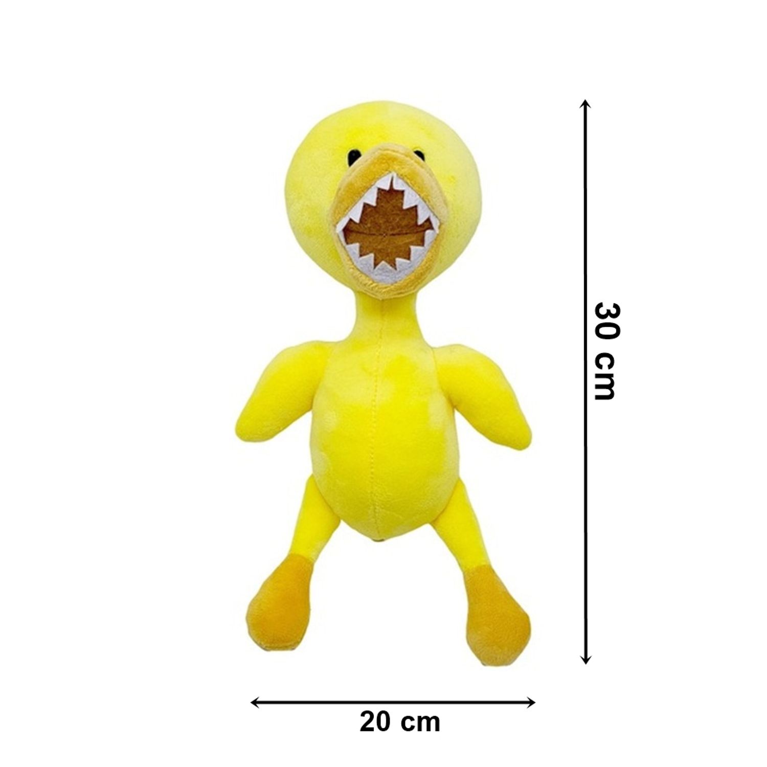 Jucarie de plus IdeallStore&reg; Rainbow Friends Roblox, Yellow the Duck, galben, 30 cm fotografia produsului View 2 L