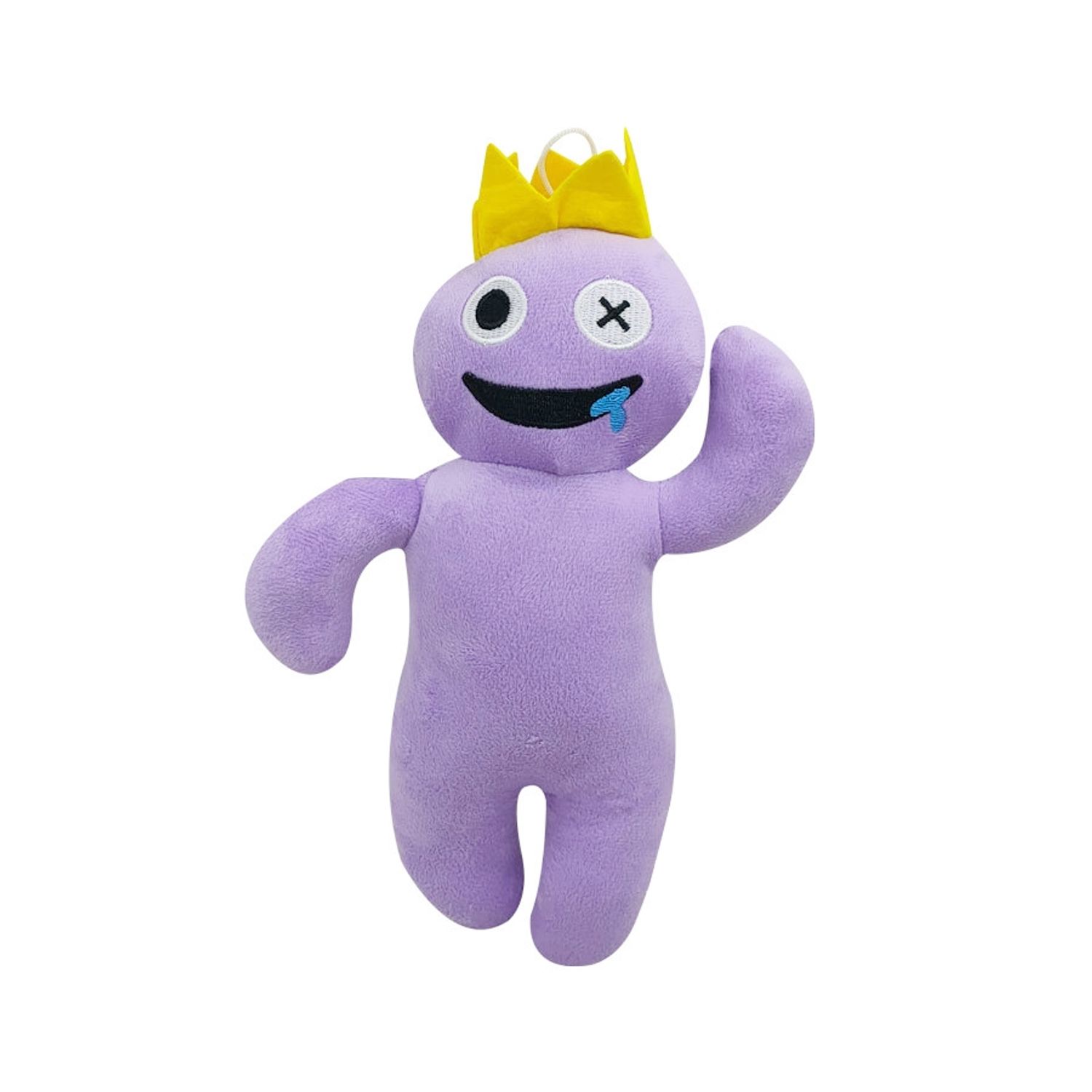 Jucarie de plus IdeallStore&reg; Rainbow Friends Roblox, Purple King, 30 cm, mov fotografia produsului