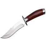 Cutit de vanatoare IdeallStore&reg;, Fancy Blade, 25.5 cm, argintiu, teaca inclusa fotografia produsului