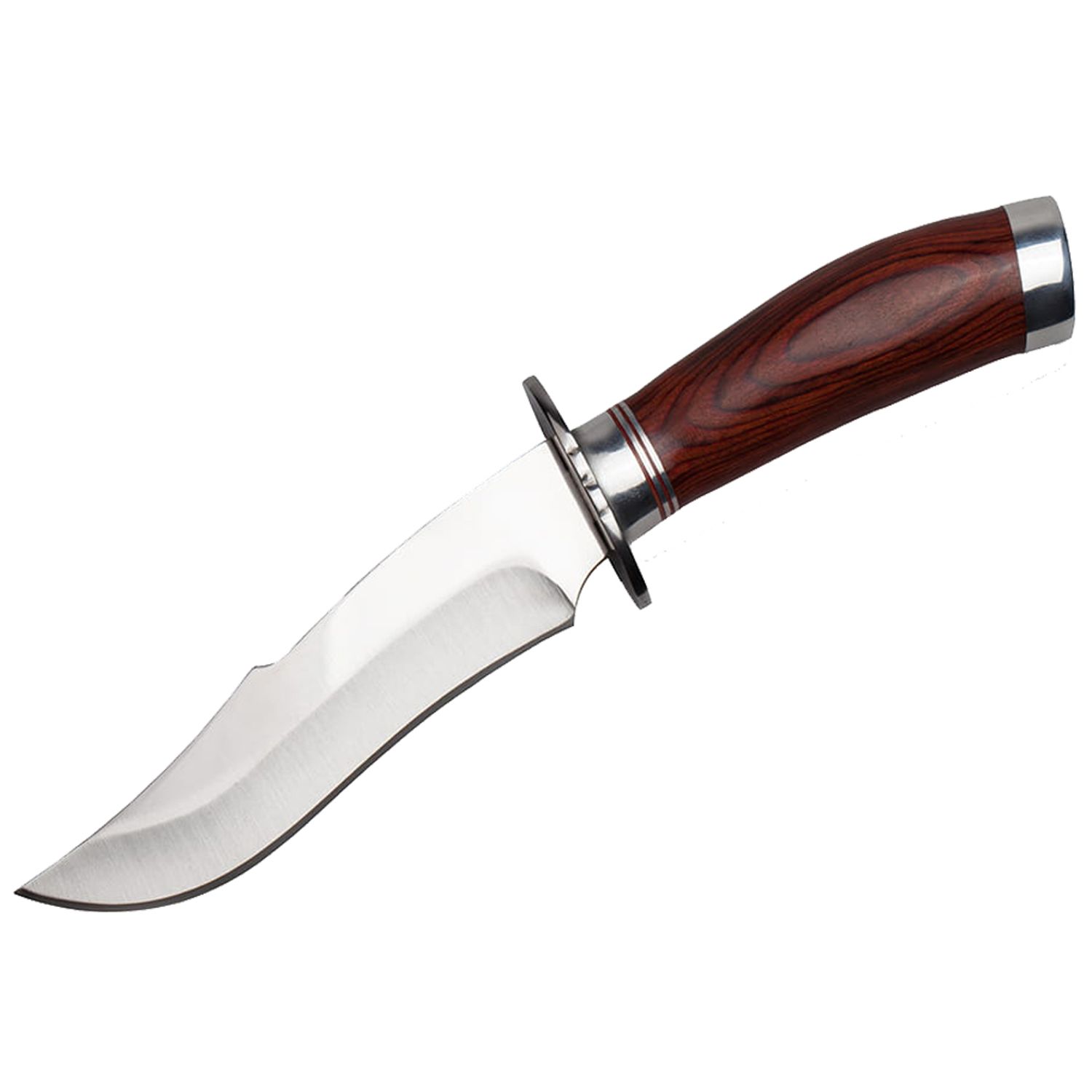 Cutit de vanatoare IdeallStore&reg;, Fancy Blade, 25.5 cm, argintiu, teaca inclusa fotografia produsului