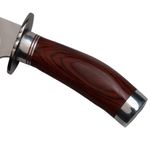 Cutit de vanatoare IdeallStore&reg;, Fancy Blade, 25.5 cm, argintiu, teaca inclusa fotografia produsului View 4 S
