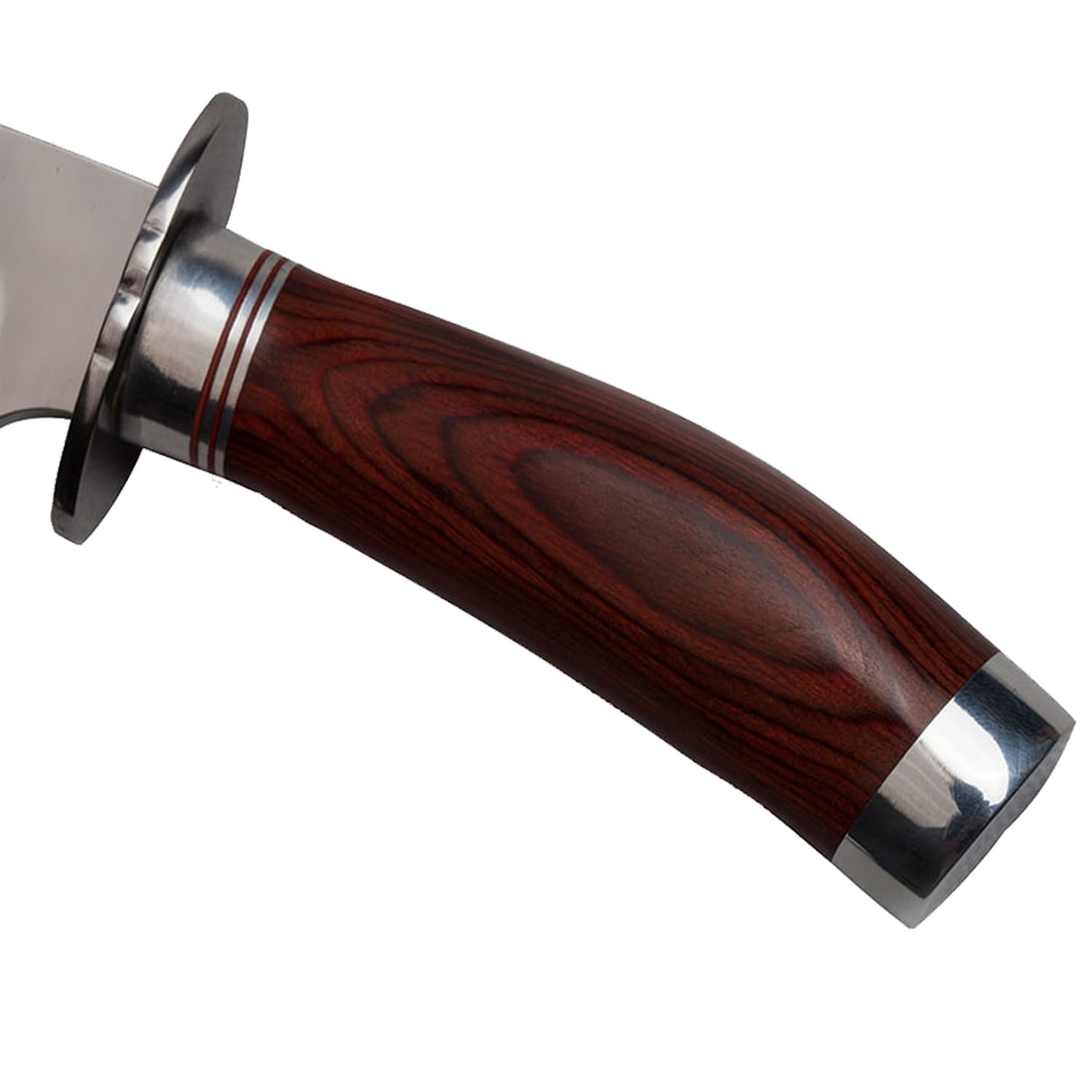 Cutit de vanatoare IdeallStore&reg;, Fancy Blade, 25.5 cm, argintiu, teaca inclusa fotografia produsului View 4 L