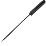 Cutit tip maceta IdeallStore&reg;, Mini Kukri, negru, 30 cm, teaca inclusa fotografia produsului View 3 S