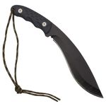 Cutit tip maceta IdeallStore&reg;, Mini Kukri, negru, 30 cm, teaca inclusa fotografia produsului View 4 S