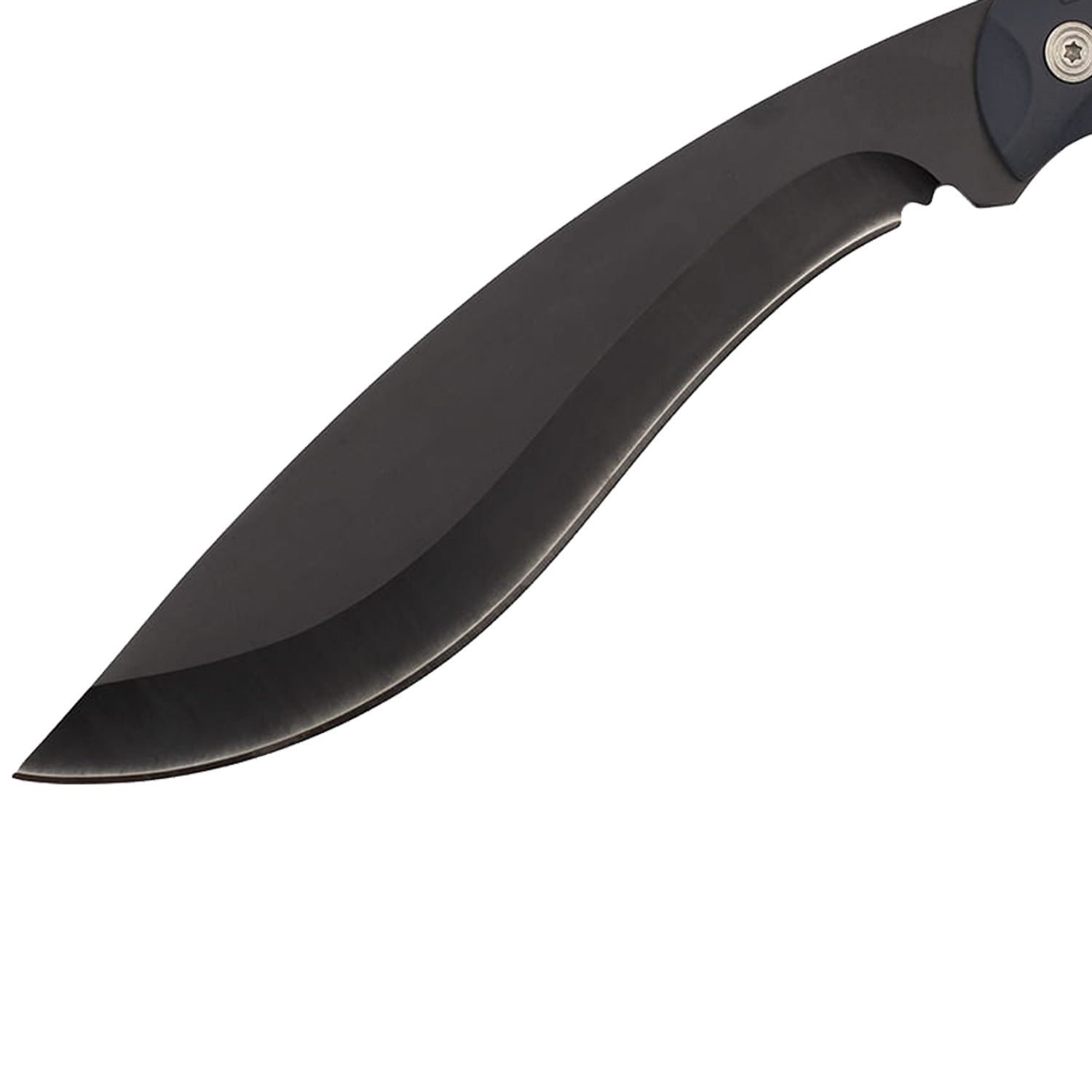 Cutit tip maceta IdeallStore&reg;, Mini Kukri, negru, 30 cm, teaca inclusa fotografia produsului View 5 L
