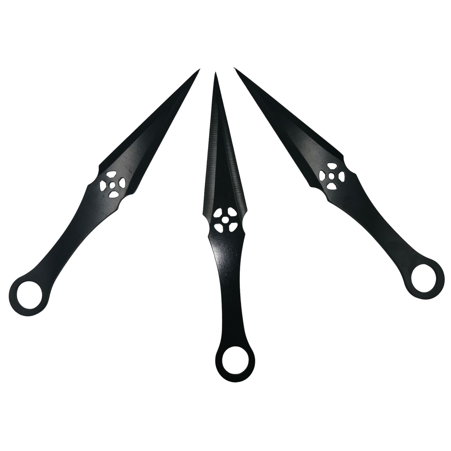 Set 3 cutite aruncat, Combat Sequence, negru, 23 cm fotografia produsului View 2 L