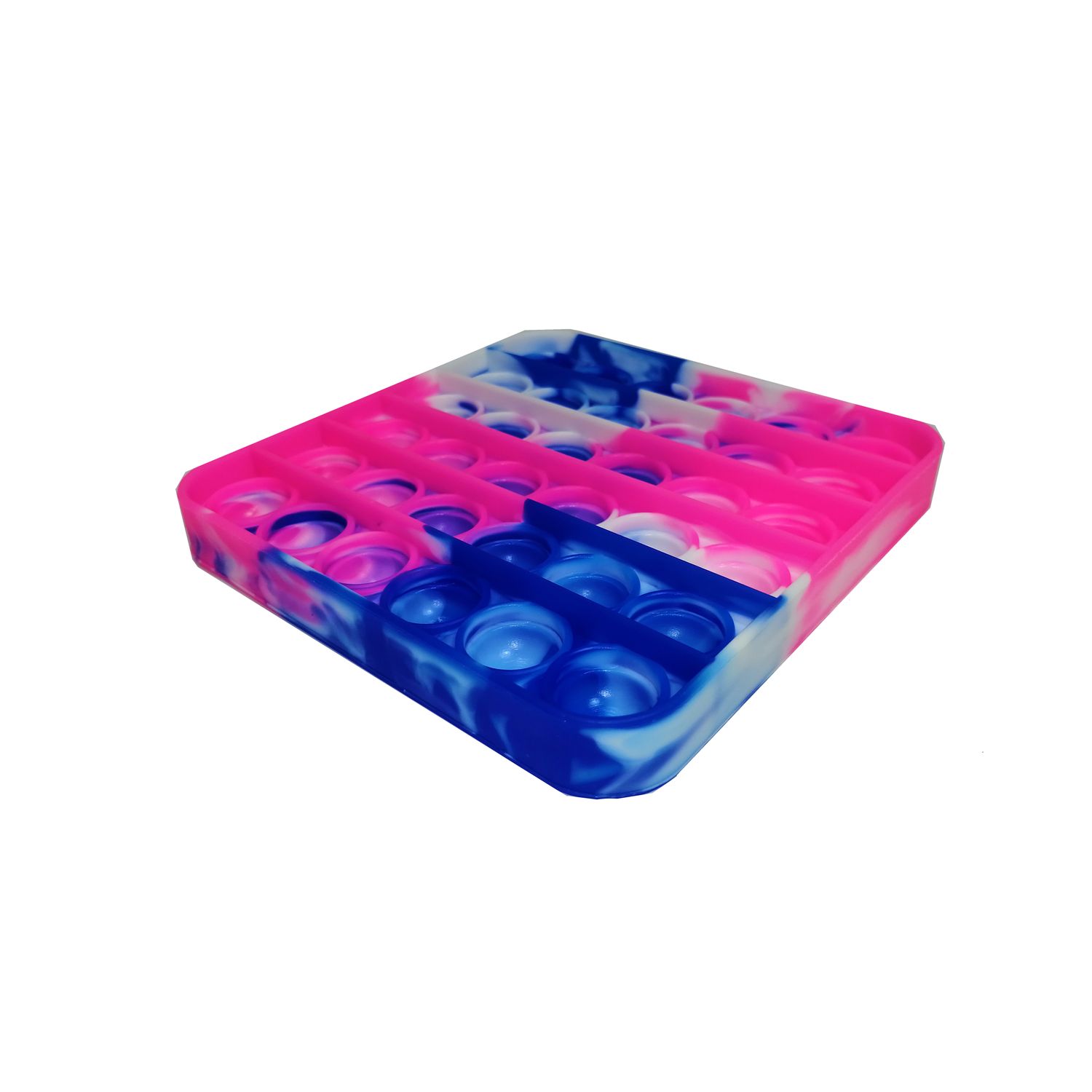 Set jucarii antistres, Pop it, silicon, patrat, 13 x 1.5 cm fotografia produsului View 4 L