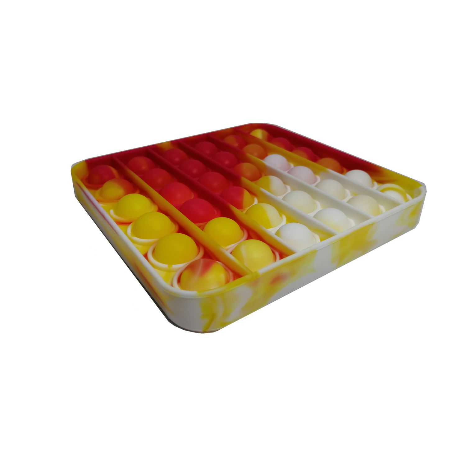 Set jucarii antistres, Pop it, silicon, patrat, 13 x 1.5 cm fotografia produsului View 6 L