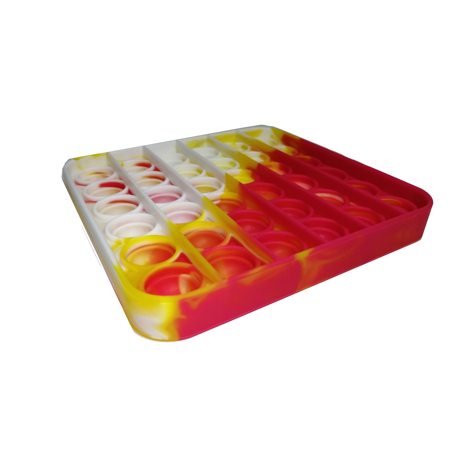 Set jucarii antistres, Pop it, silicon, patrat, 13 x 1.5 cm fotografia produsului View 7 L