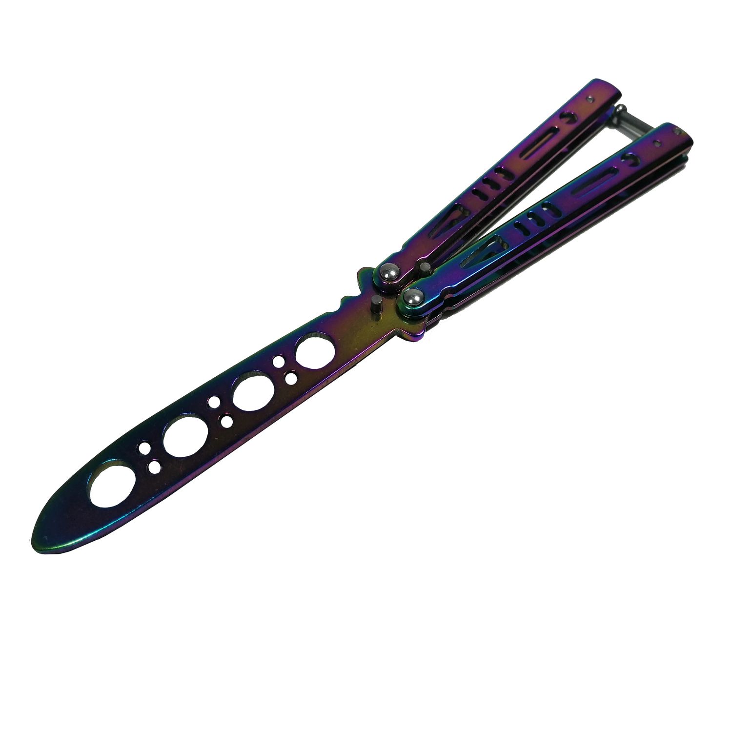 Briceag de antrenament, otel inoxidabil, Rainbow Training, multicolor, 21.5 cm fotografia produsului