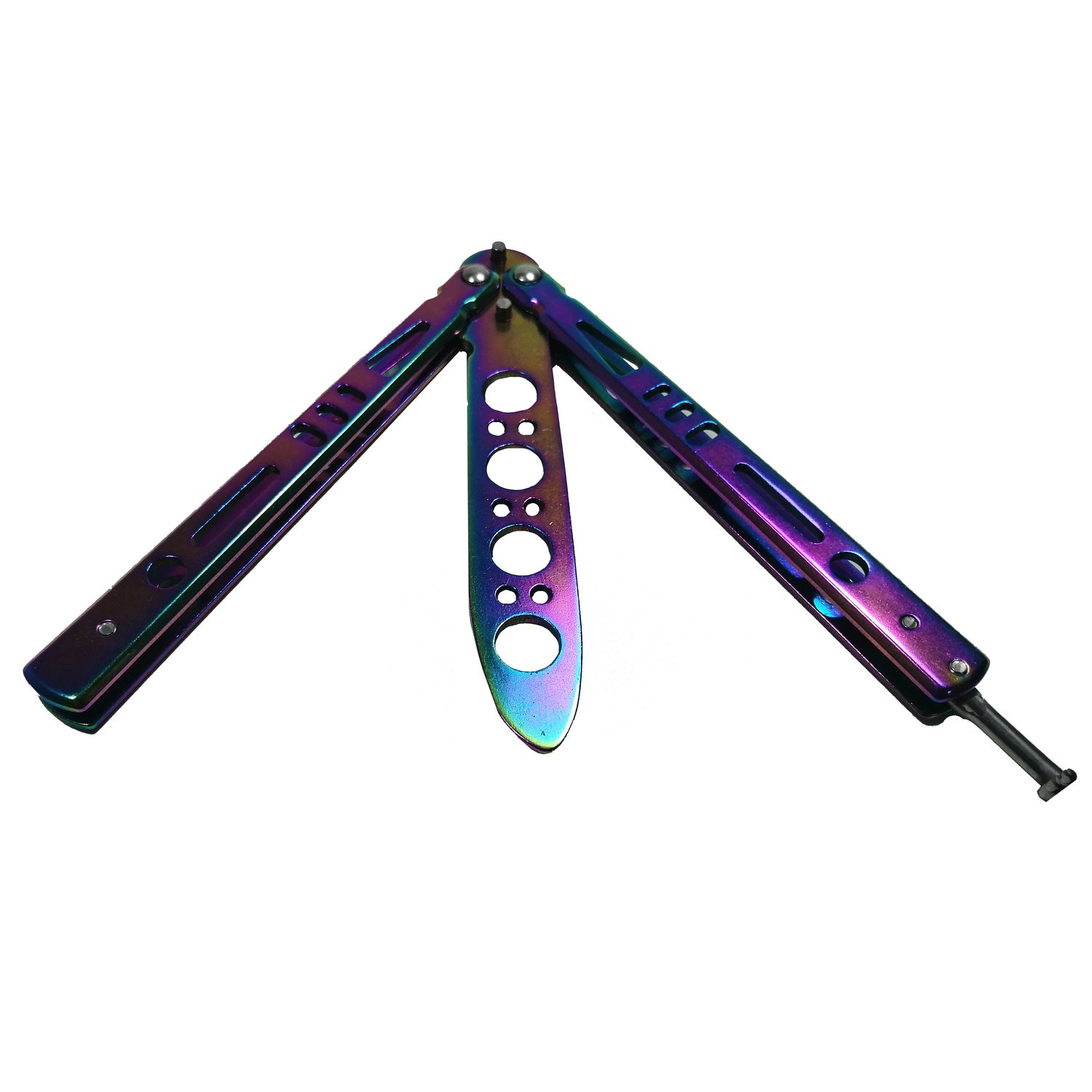 Briceag de antrenament, otel inoxidabil, Rainbow Training, multicolor, 21.5 cm fotografia produsului View 3 L