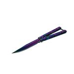 Cutit, Briceag fluture, Balisong, Butterfly, Rainbow Class, 21.5 cm, multicolor fotografia produsului View 2 S