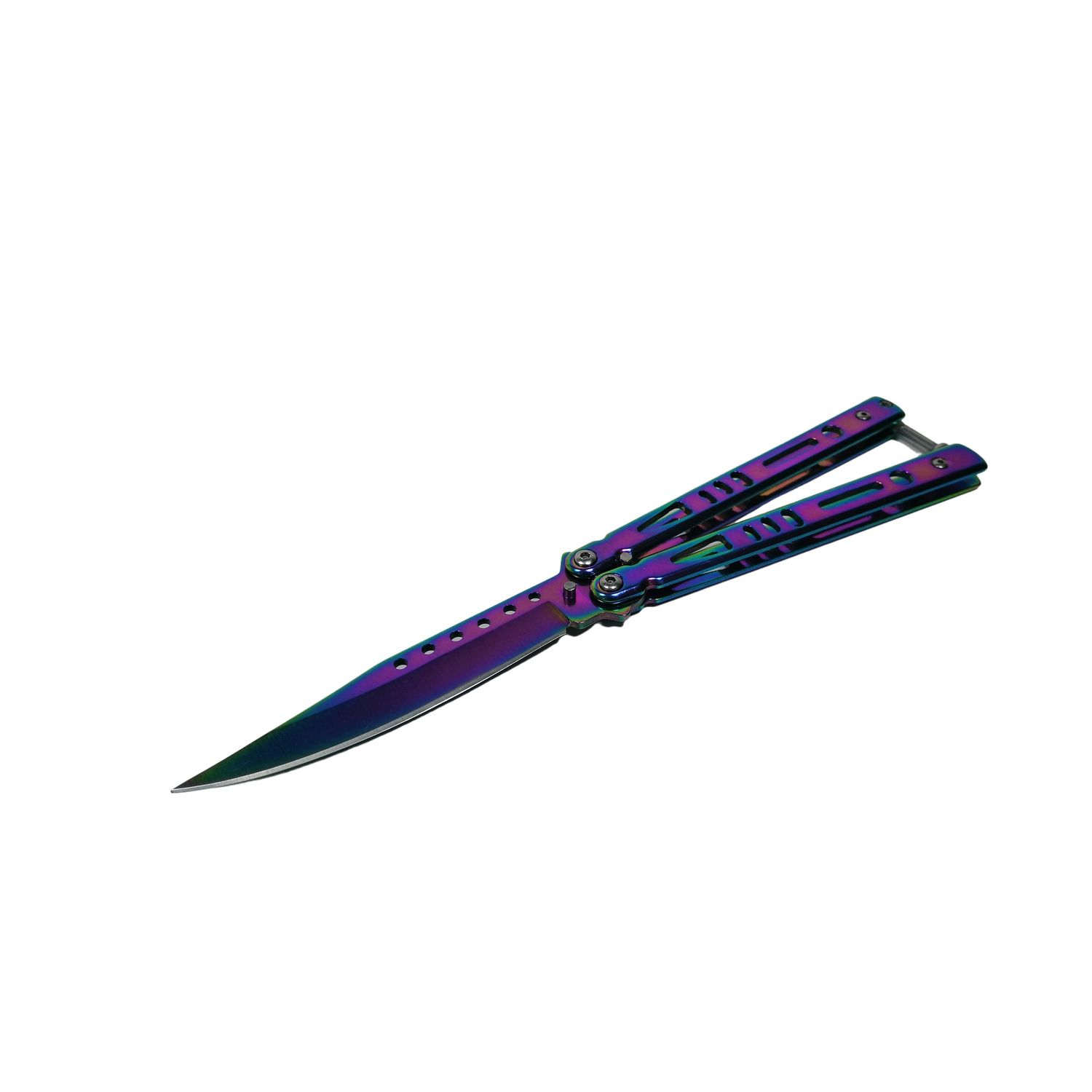 Cutit, Briceag fluture, Balisong, Butterfly, Rainbow Class, 21.5 cm, multicolor fotografia produsului View 2 L