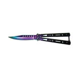 Cutit, Briceag fluture, Balisong, Butterfly, Rainbow Class, 21.5 cm, multicolor fotografia produsului
