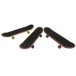 Set mini Skateboard, Fingerboard Extreme, 9.5 cm, negru fotografia produsului View 4 S