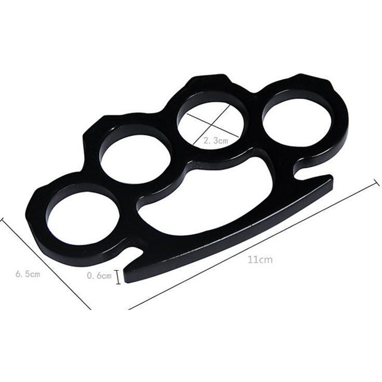 Pumnal, tip box, aluminiu, 0,5 cm, negru fotografia produsului View 5 L