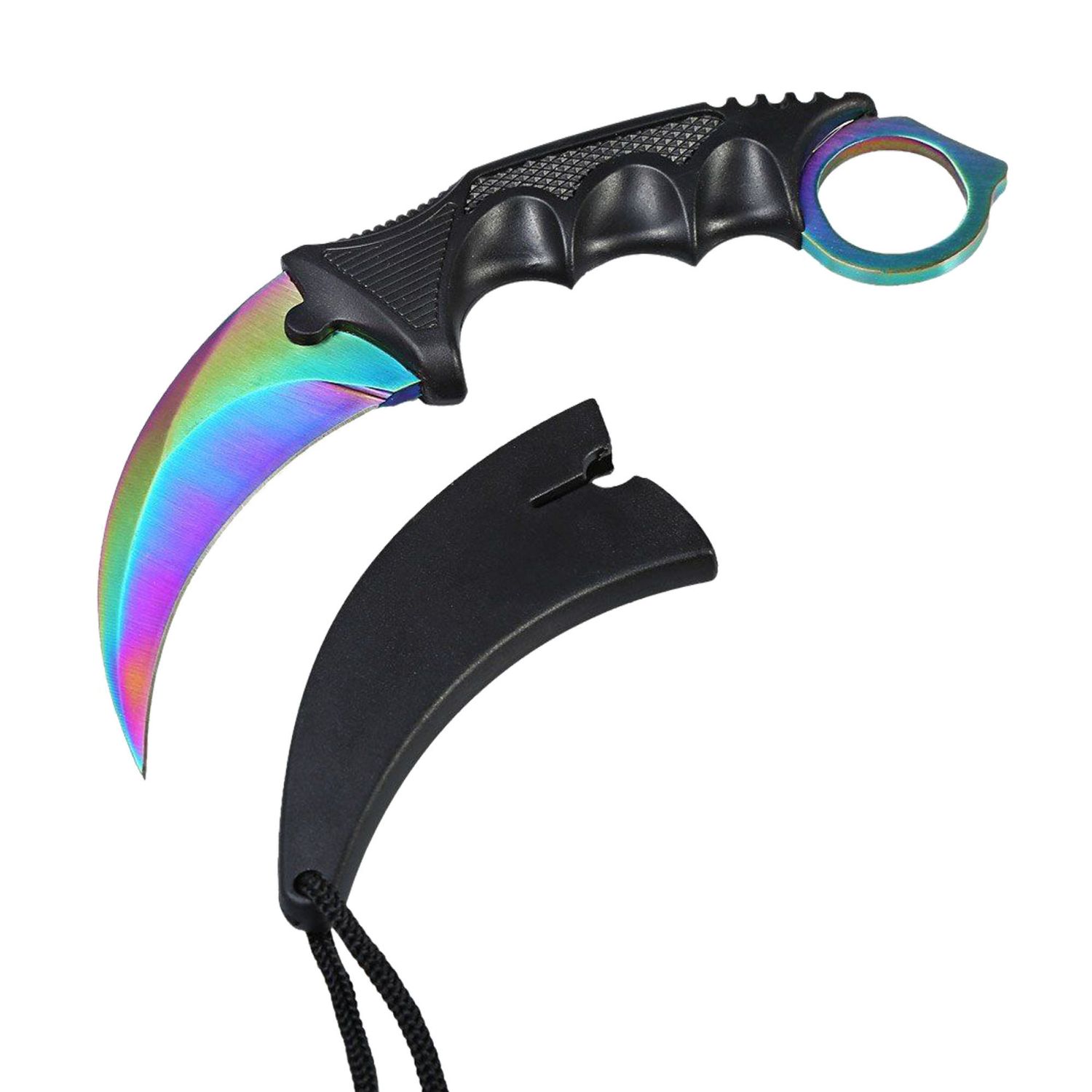 Cutit-Karambit, Rainbow Blade, 18.5 cm fotografia produsului View 2 L