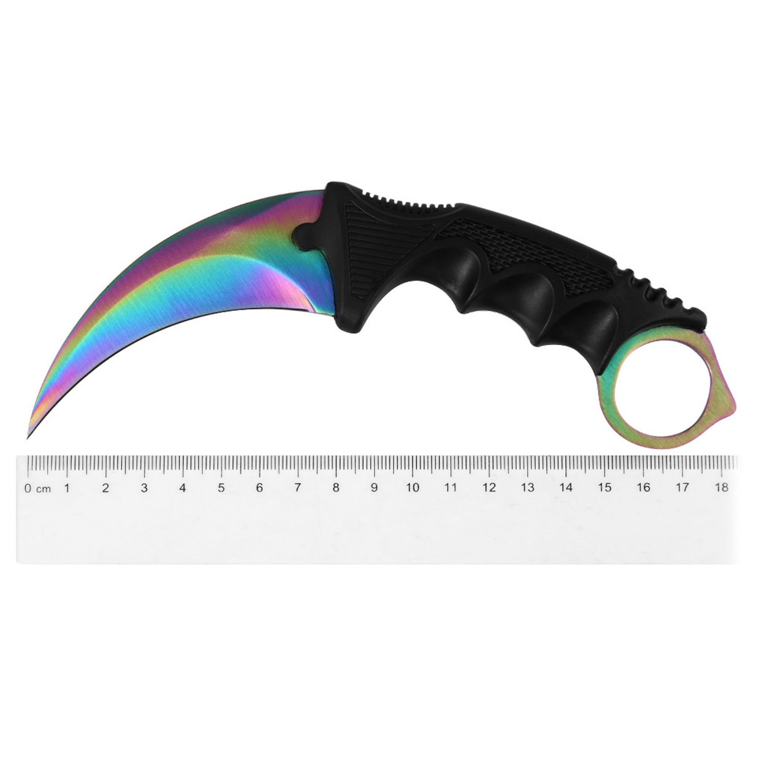 Cutit-Karambit, Rainbow Blade, 18.5 cm fotografia produsului View 4 L