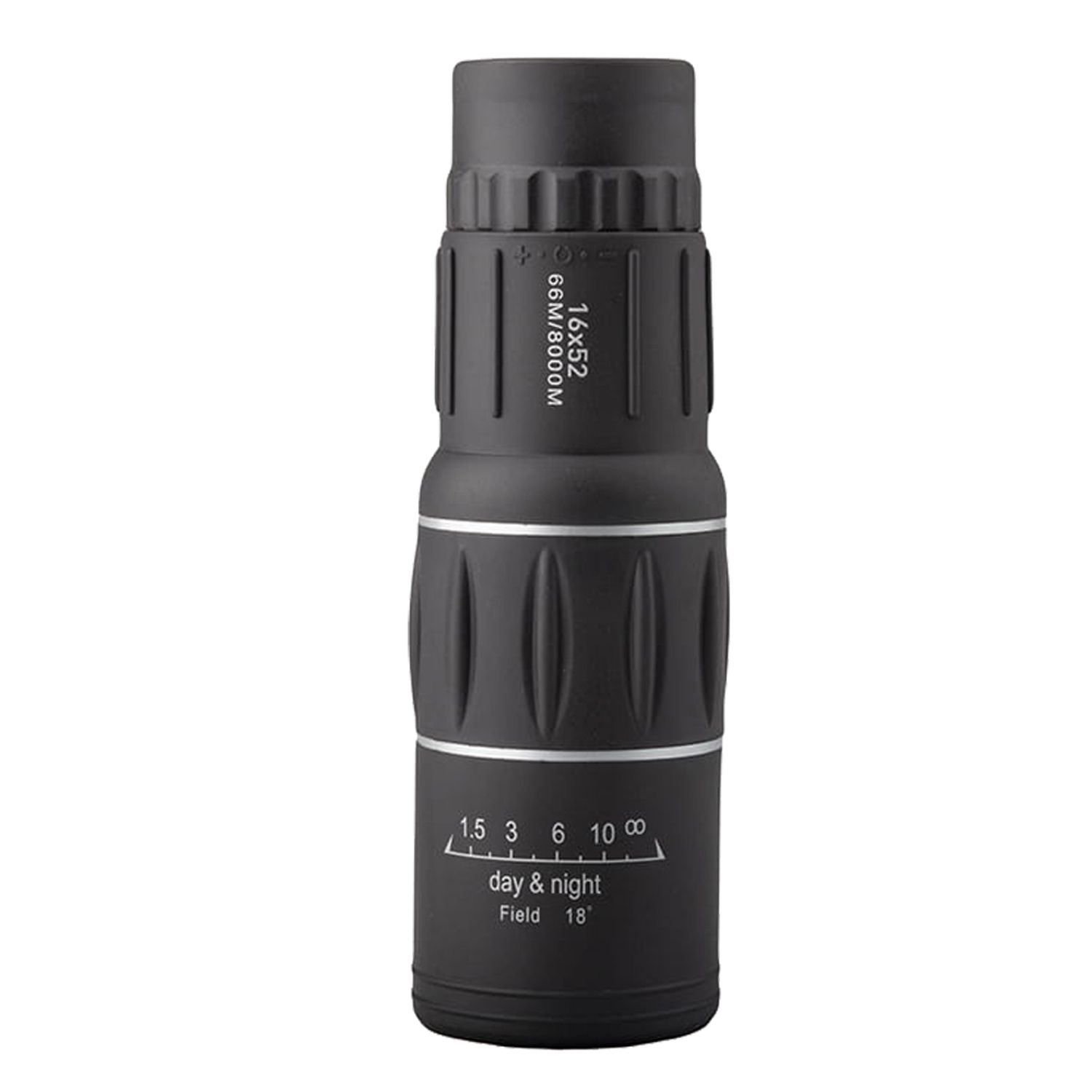 Monocular IdeallStore&reg;, Hawk Sight, 16x52, negru, 15 cm, husa inclusa fotografia produsului View 7 L