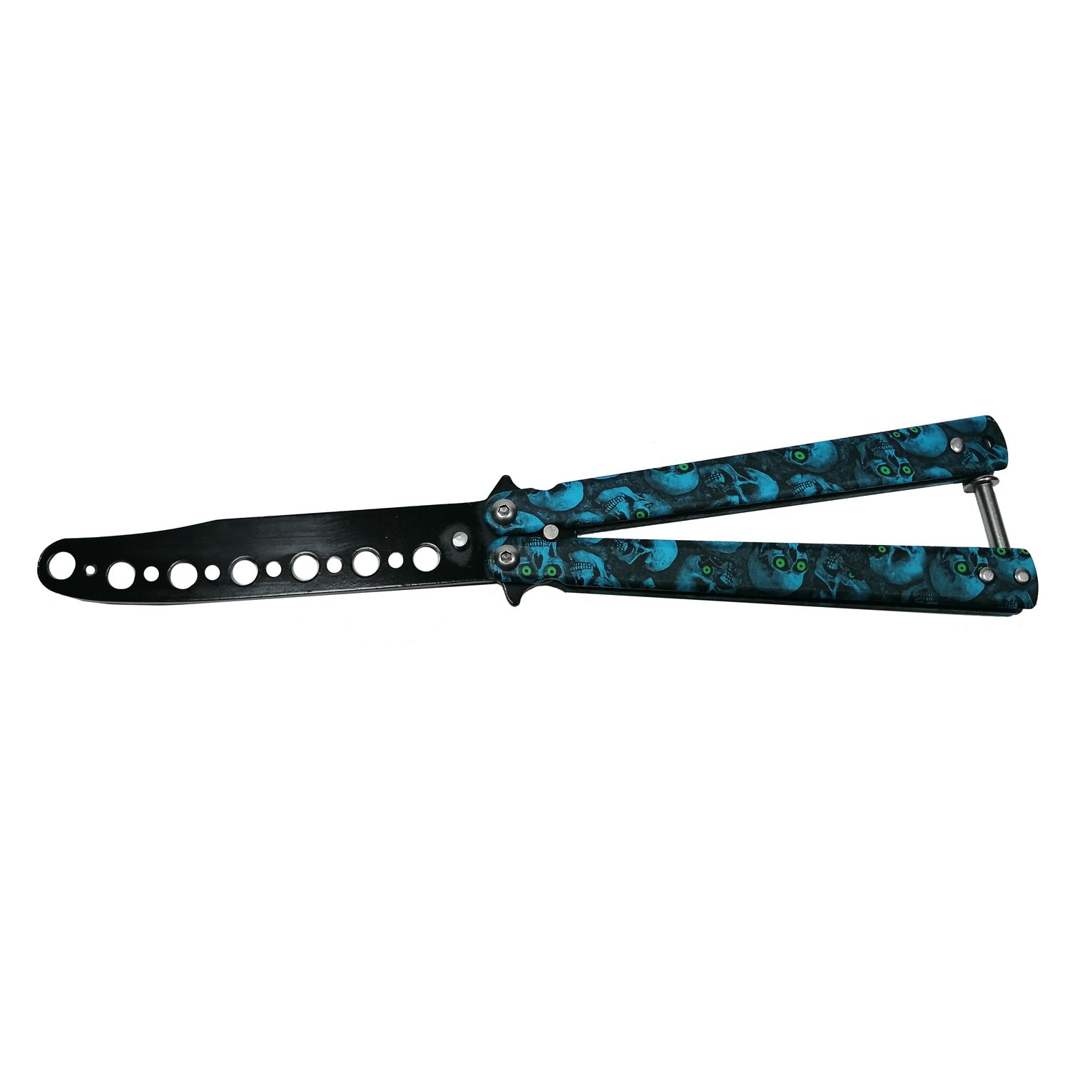 Pachet 4 cutite, de antrenament, otel inoxidabil, multicolor, 22 cm fotografia produsului View 6 L