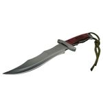 Cutit de vanatoare, Steel Wolf, 31 cm, argintiu fotografia produsului View 3 S