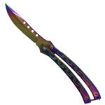 Cutit, Briceag fluture, Future Knife, 17 cm, multicolor fotografia produsului