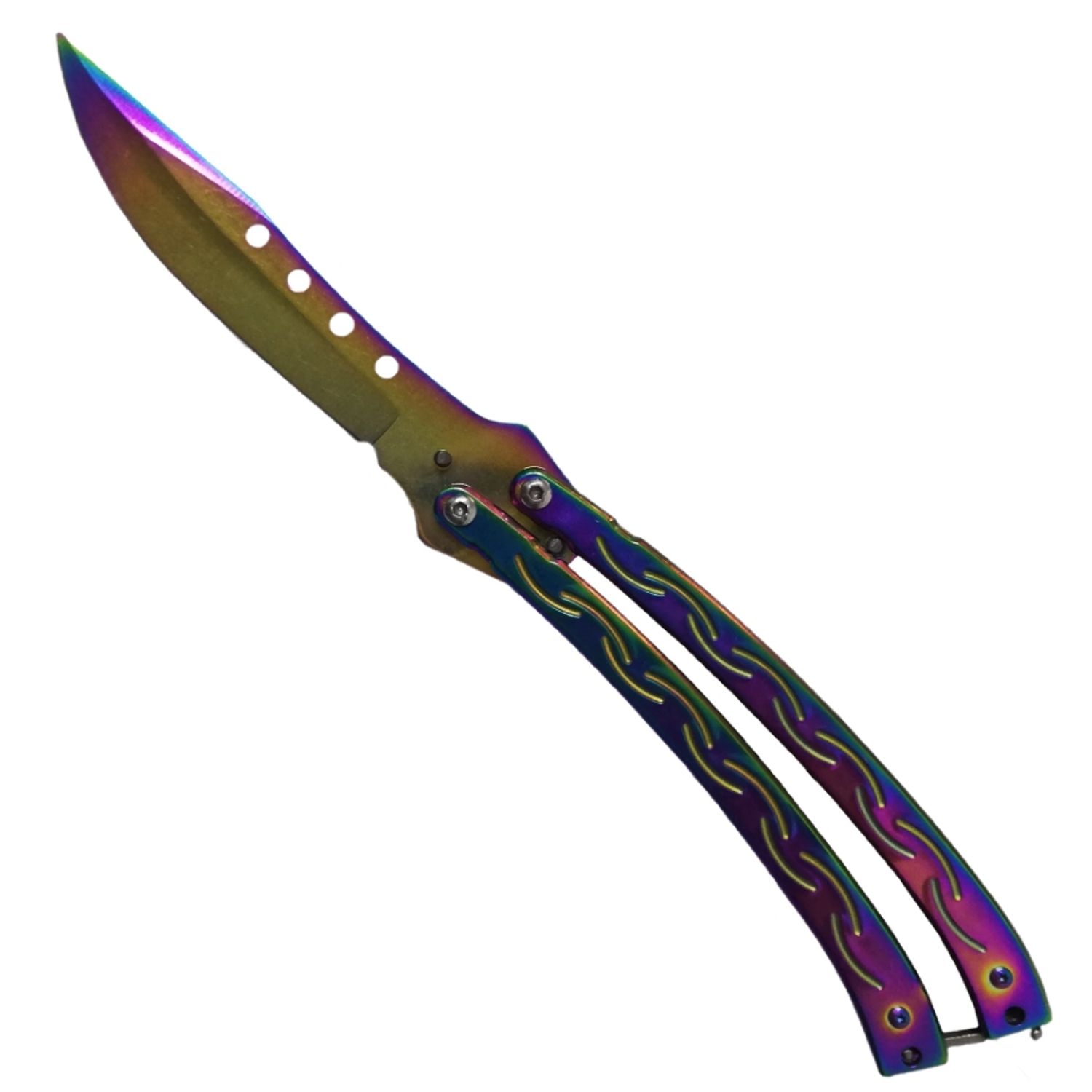 Cutit, Briceag fluture, Future Knife, 17 cm, multicolor fotografia produsului