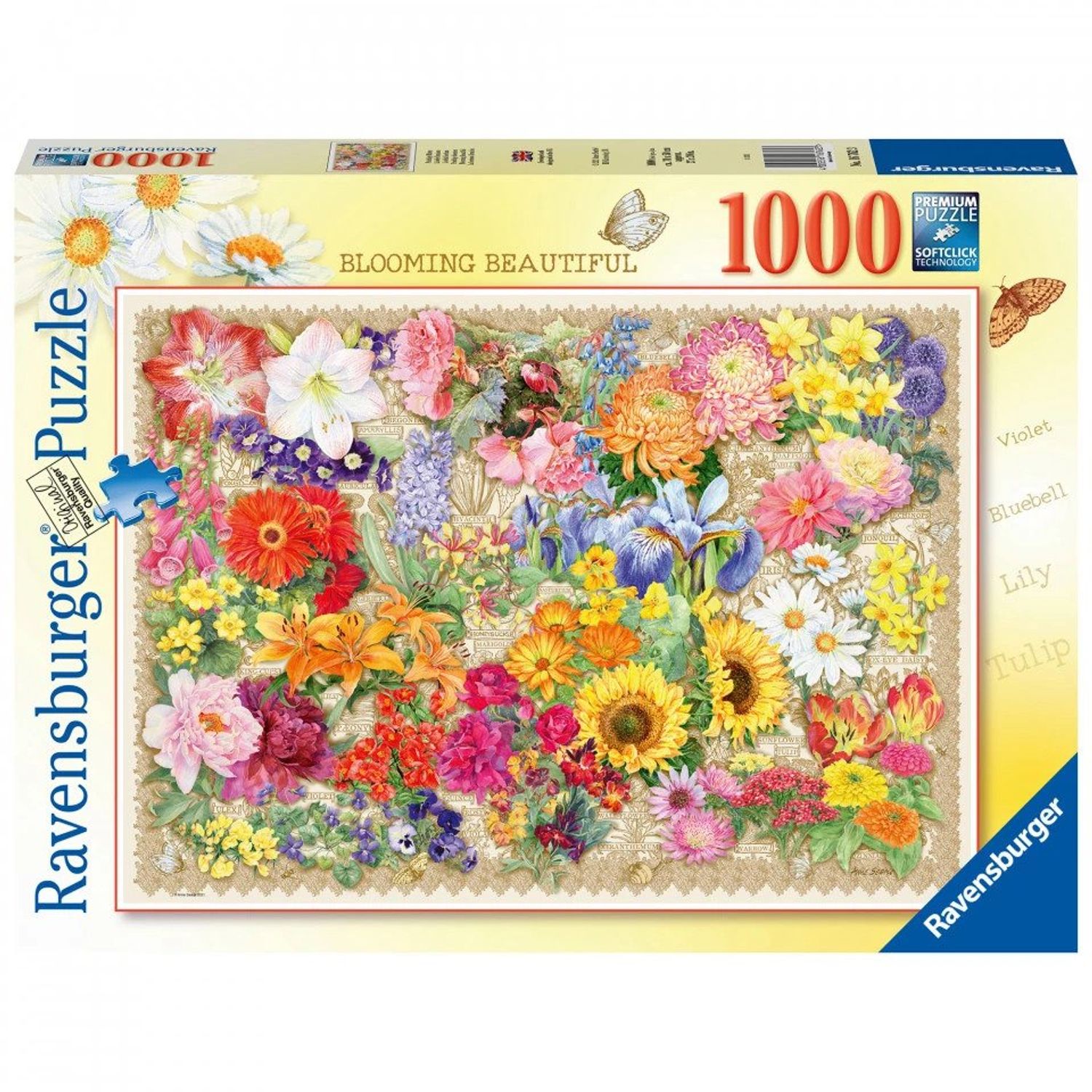 Puzzle Flori, 1000 Piese fotografia produsului