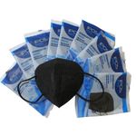 Masca FFP2, 5 straturi, BFE>95%, neagra, certificare CE 2841 fotografia produsului View 5 S