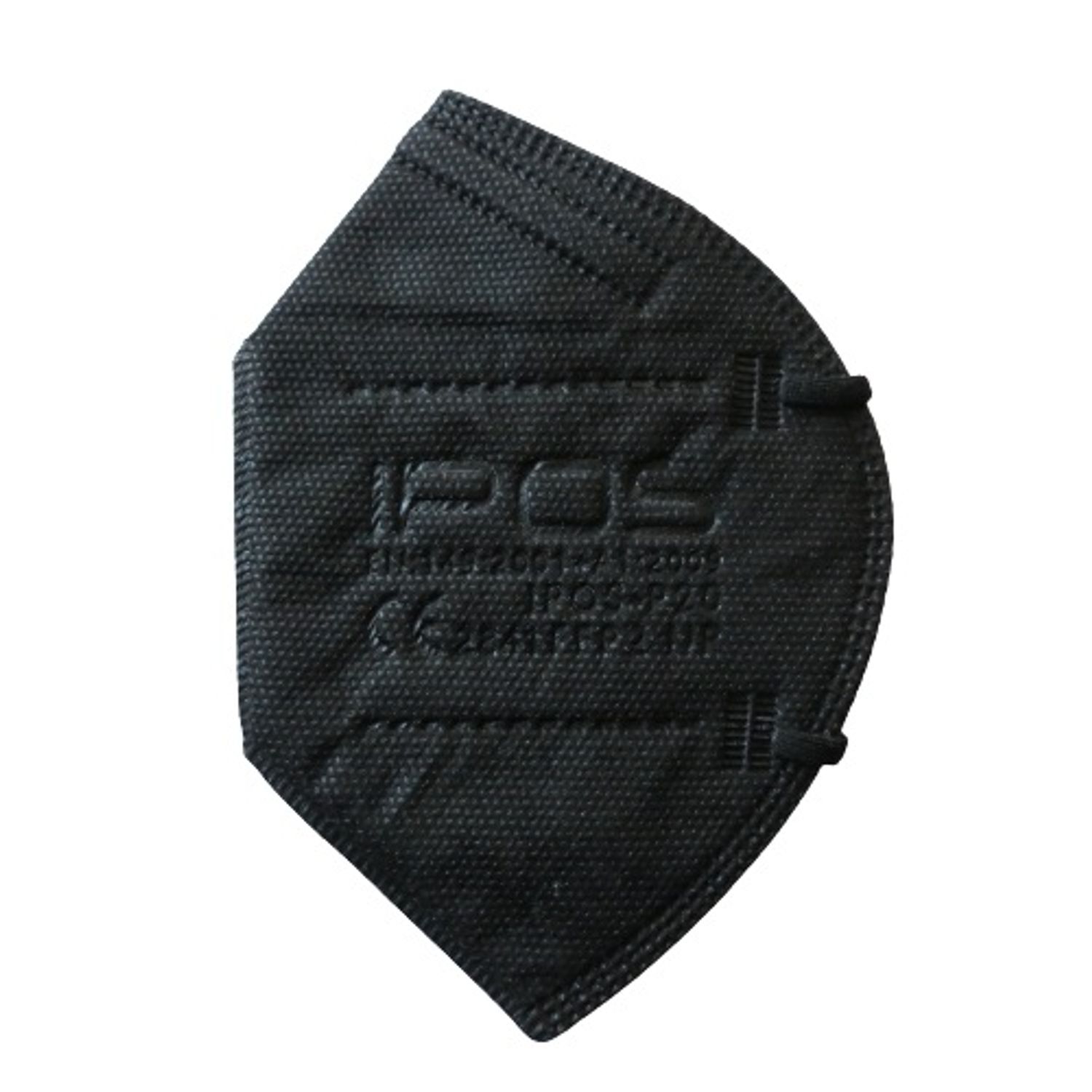 Masca FFP2, 5 straturi, BFE>95%, neagra, certificare CE 2841 fotografia produsului View 2 L