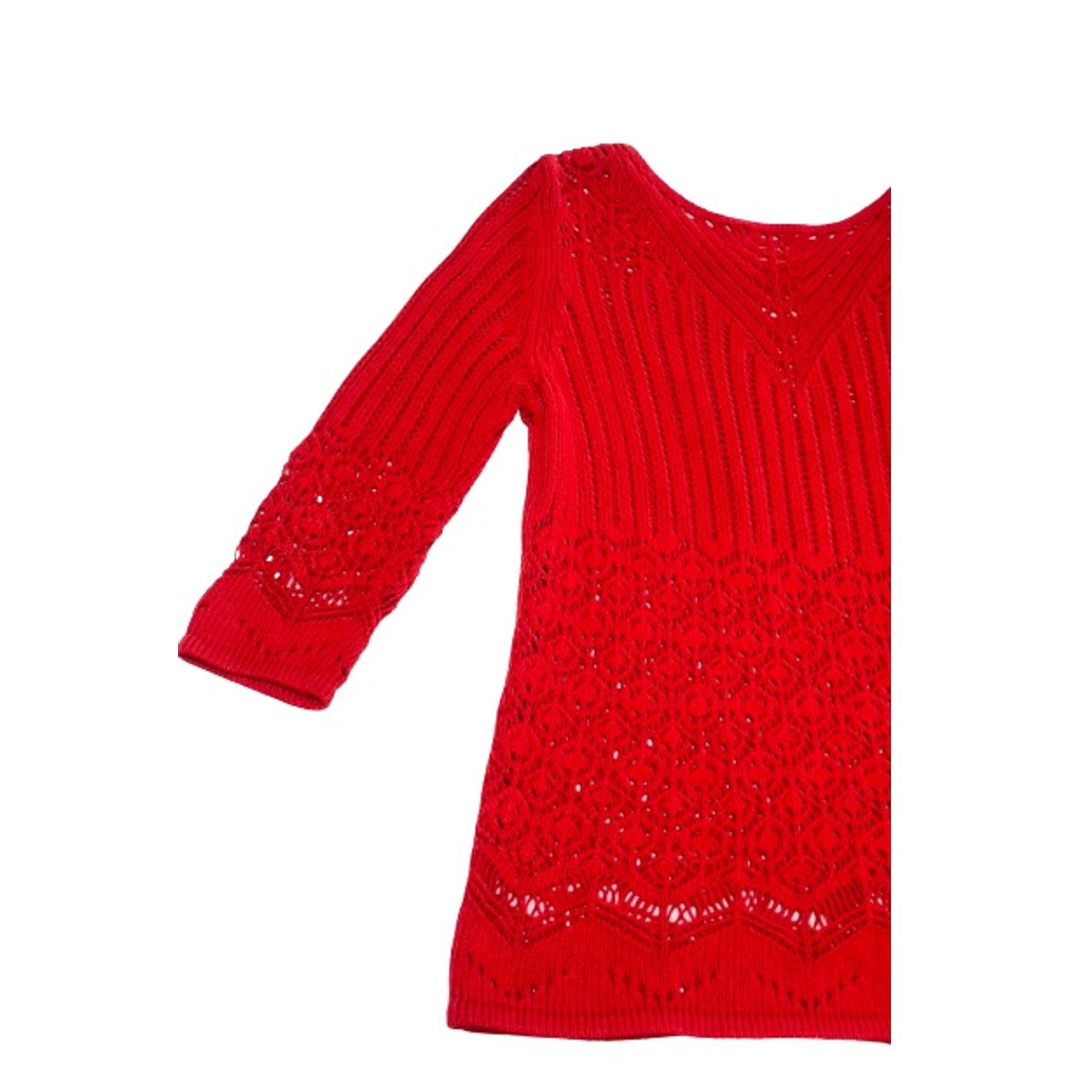 Bluza dama, Monsoon, Casual, Maneca lunga, Bumbac tricotat, M INTL, Rosu fotografia produsului View 2 L
