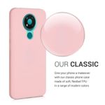 Husa pentru Nokia 3.4, Silicon, Rose Gold, 53495.89 fotografia produsului View 5 S