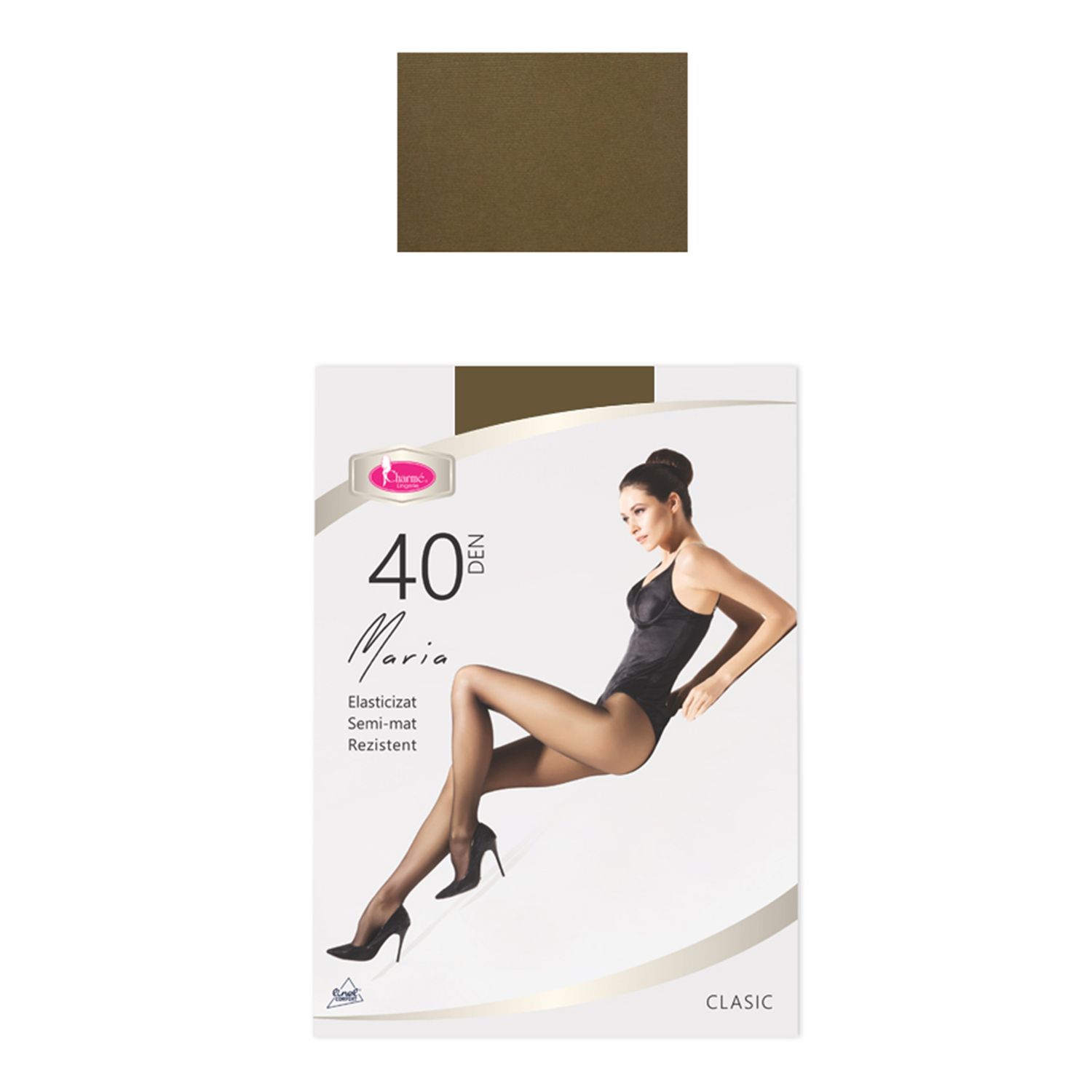 Dres gros mat Maria 40 DEN Nature 3-M fotografia produsului View 3 L
