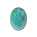 Inel argint reglabil masiv cu turcoaz 25x18 MM fotografia produsului View 2 S