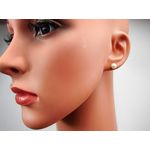 Cercei argint cu perle de cultura albe fotografia produsului View 5 S