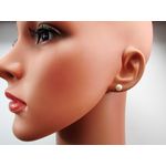 Set argint Joy perle de cultura albe 6 MM fotografia produsului View 4 S