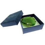 Inel reglabil statement masiv cu agat verde natural 8A fotografia produsului View 4 S