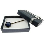 Agrafa de par cu piatra naturala lapis lazuli fotografia produsului View 5 S