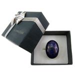 Inel argint reglabil masiv lapis lazuli 25x18 MM fotografia produsului View 3 S