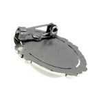 Brosa mica cu opalit 18x13 MM fotografia produsului View 3 S