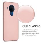 Husa pentru Nokia 5.4, Silicon, Rose Gold, 54317.31 fotografia produsului View 5 S