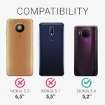 Husa pentru Nokia 5.4, Silicon, Rose Gold, 54317.31 fotografia produsului View 6 S