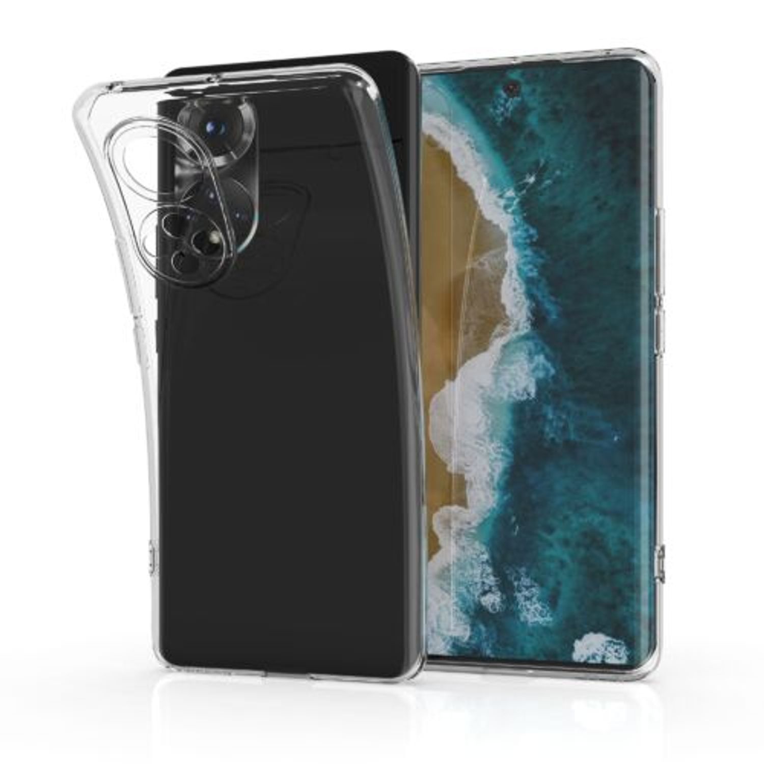 Husa pentru Honor 50, Silicon, Transparent, 55630.03 fotografia produsului