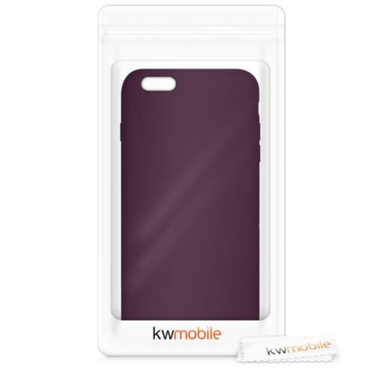 Husa pentru Apple iPhone 6 Plus/iPhone 6s Plus, Silicon, Violet, 40841.187 fotografia produsului View 7 L